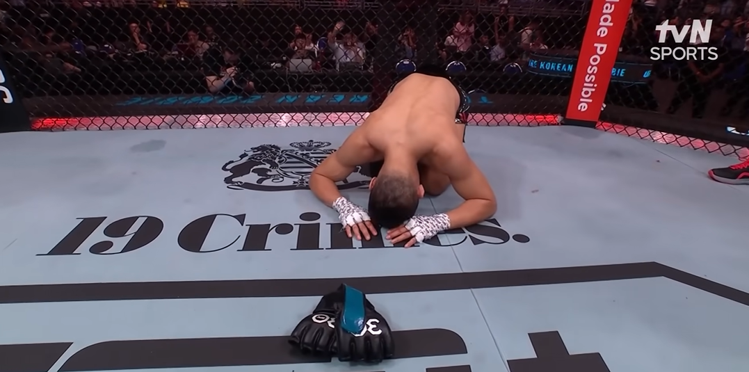 코리안좀비 정찬성 ufc 1