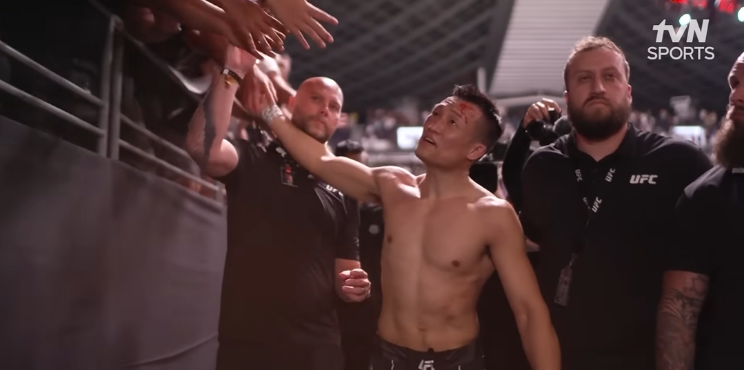 코리안좀비 정찬성 ufc 3