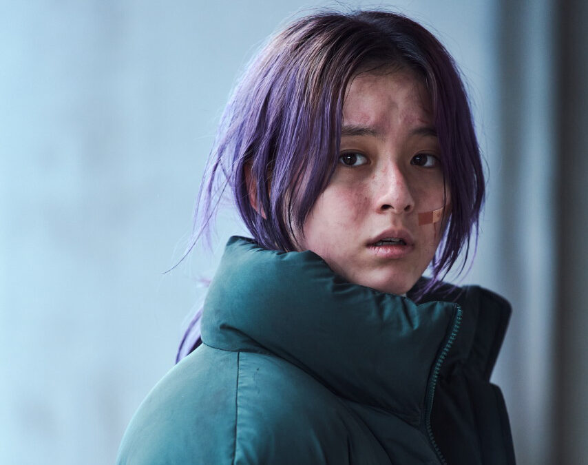 ‘콘크리트 유토피아’의 보라 머리 신스틸러, 배우 박지후