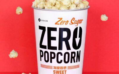 롯데시네마에 제로 팝콘이 등장했다